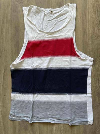 Polera sin mangas rayada - miniatura 1