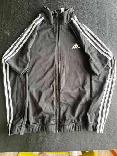 Chaqueta deportiva negra Adidas - miniatura 1