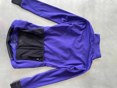 Chaqueta deportiva morada Adidas - miniatura 2