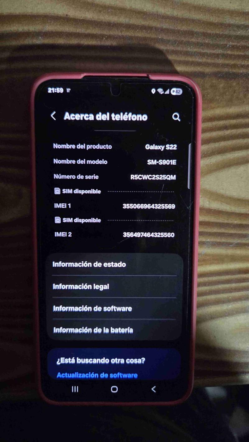 Samsung S22 128GB - 2
