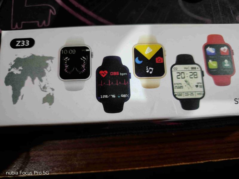 Smartwatch Z33 con múltiples funciones
