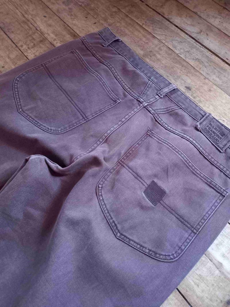 Pantalón de mezclilla gris - 4