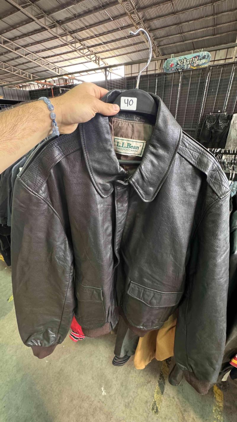 Chaqueta de cuero L.L. Bean