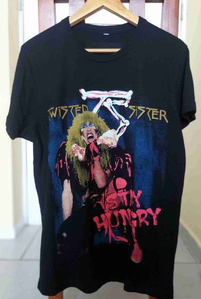 Polera negra Twisted Sister - miniatura 1