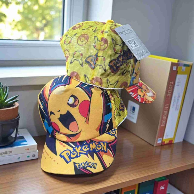 Gorra Pokémon Pikachu amarilla