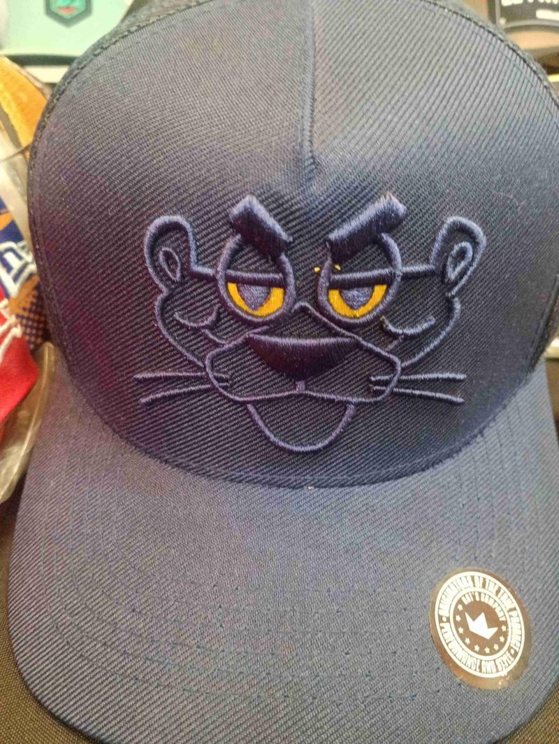 Gorra Pantera rosada color azul