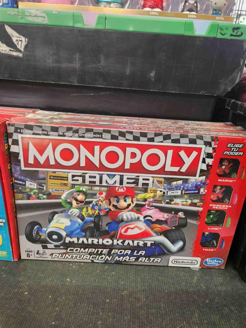 Juego Monopoly Gamer Mario Kart