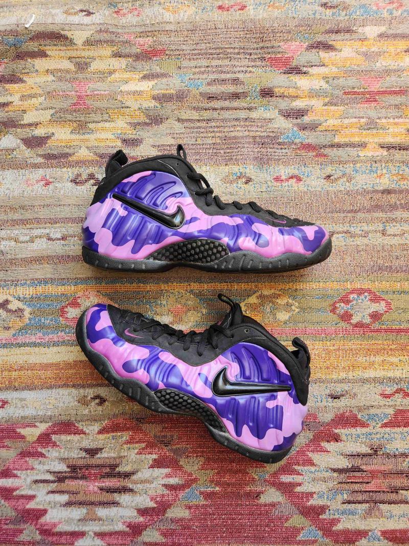 Foamposite Purple Camo