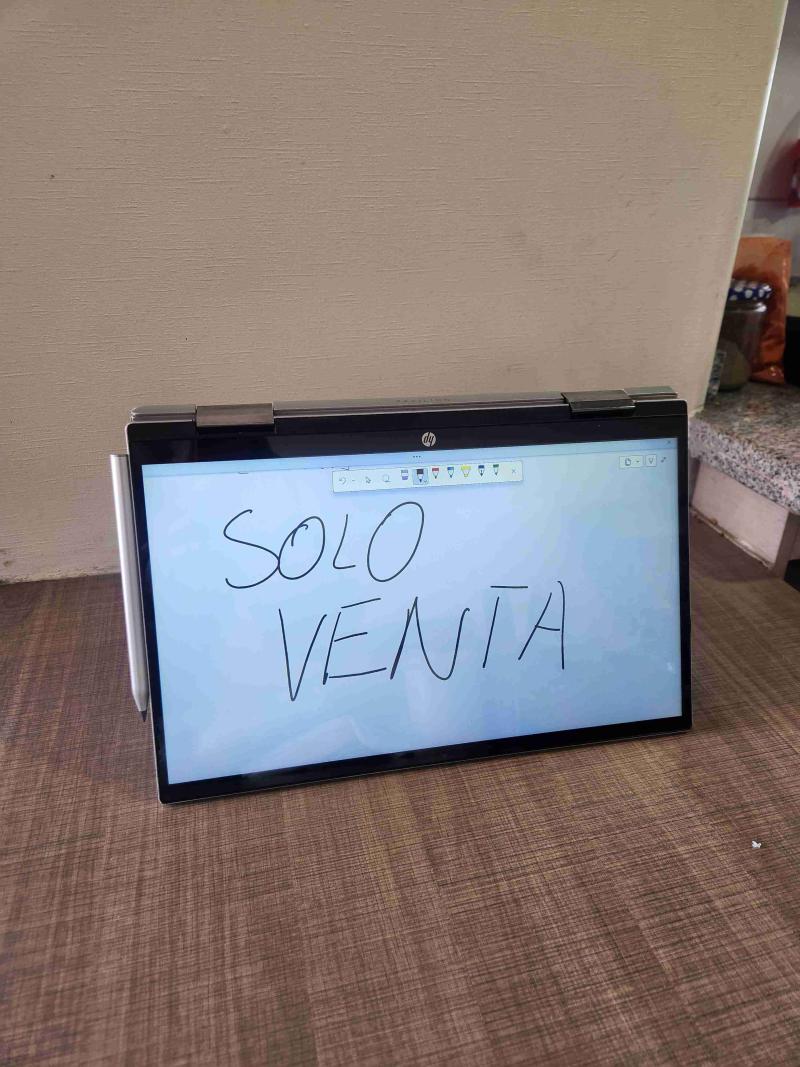 Laptop HP Pavilion x360 plateada - 2