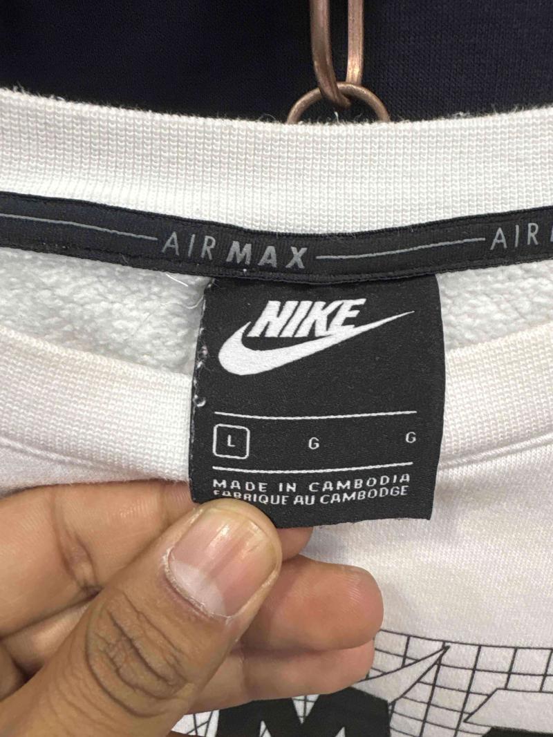 Polerón blanco Nike Air Max - 2