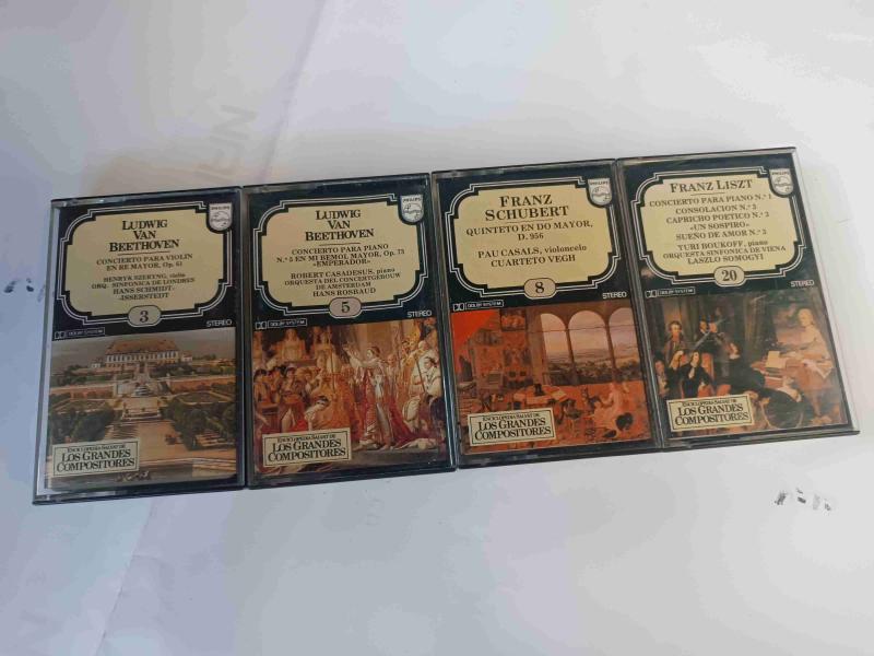 Colección de cassettes clásicos