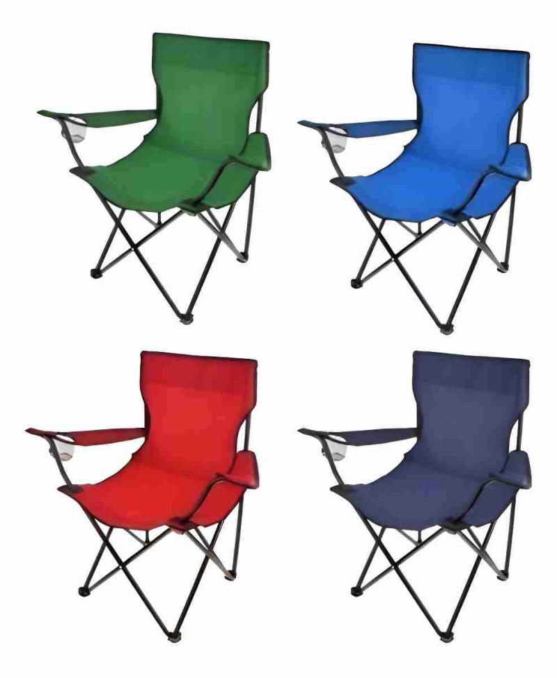 Silla plegable roja - 2