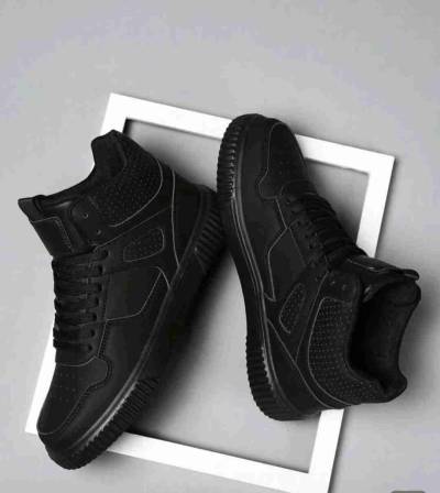 Zapatillas negras,gris y blancas. - miniatura 1