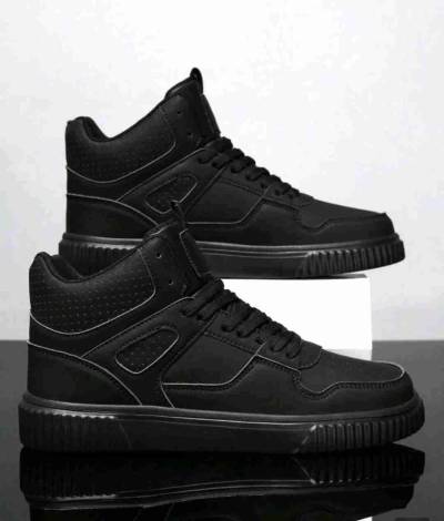 Zapatillas negras,gris y blancas. - miniatura 2
