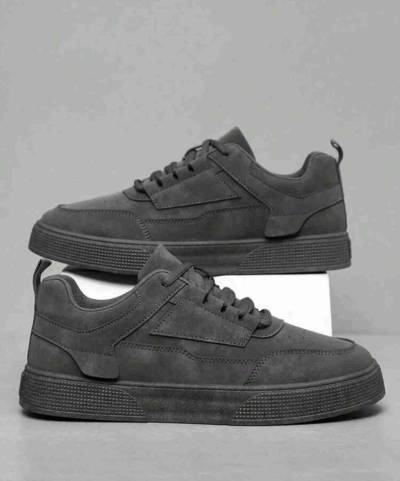 Zapatillas negras,gris y blancas. - miniatura 3