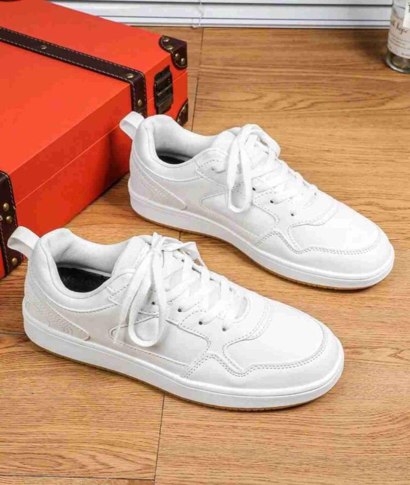 Zapatillas negras,gris y blancas. - 6