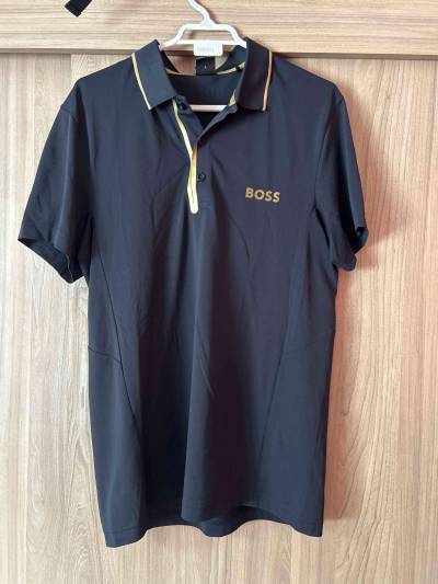 Polo BOSS negro Talla L - miniatura 1