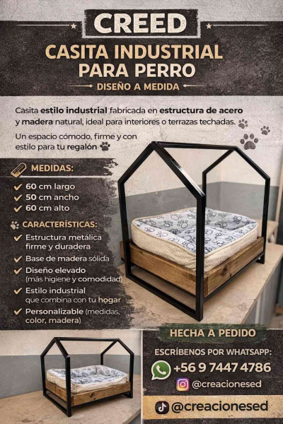 Cama para mascota con estructura - miniatura 4
