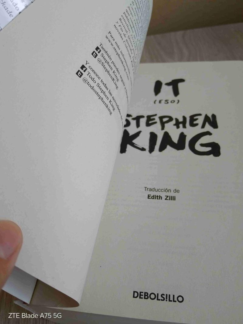 Libro 'It' de Stephen King - 5