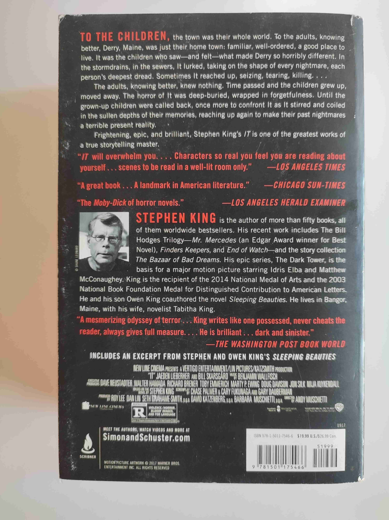 Libro 'It' de Stephen King - 2