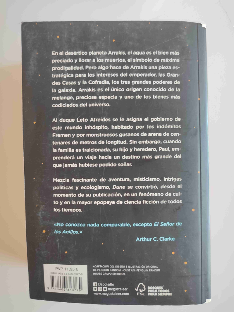 Libro 'Dune' de Frank Herbert - 2