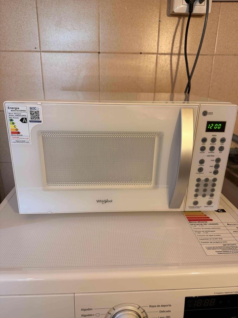 Microondas blanco Whirlpool