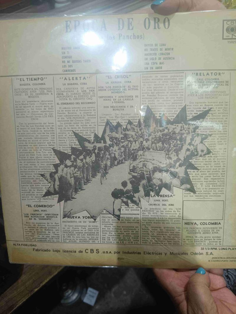 Vinilo Trío Los Panchos - 2