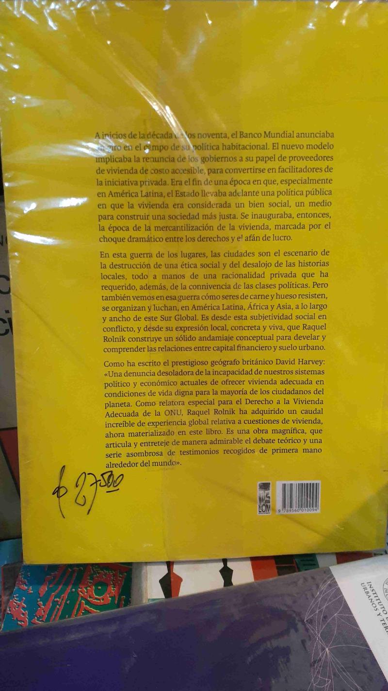 Libro La Guerra de los Lugares - 2