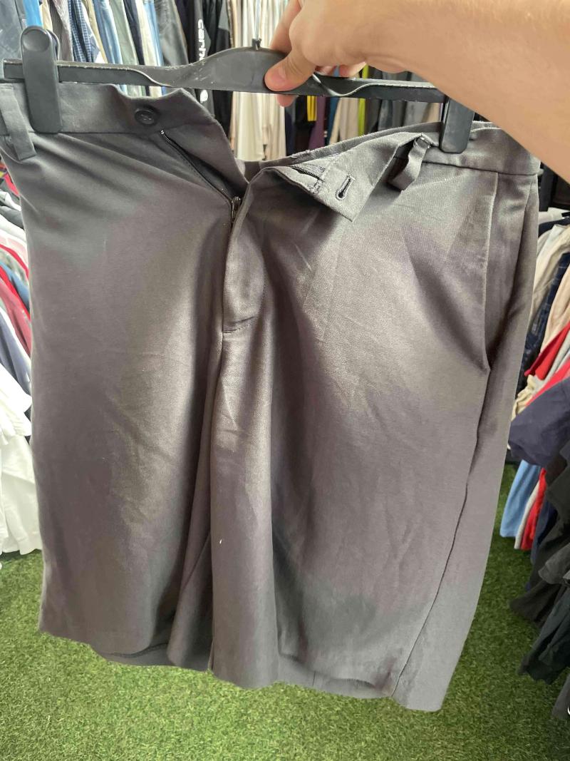 Shorts grises de vestir