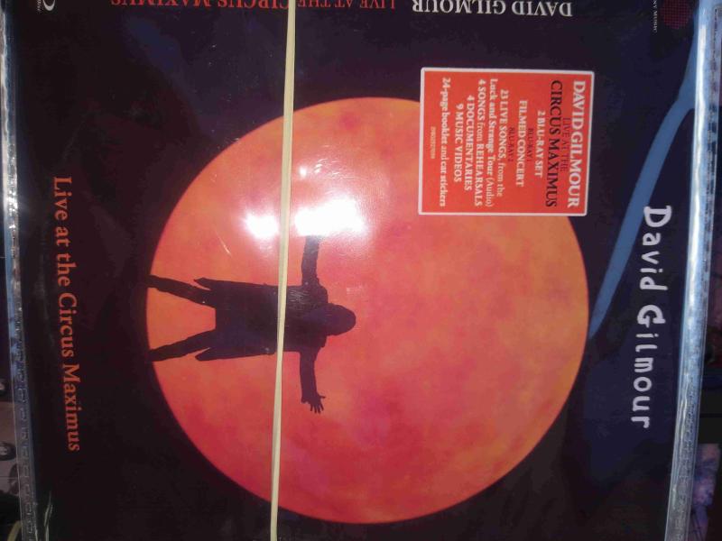 Blu Ray Doble David Gilmour Live at Circus Maximus