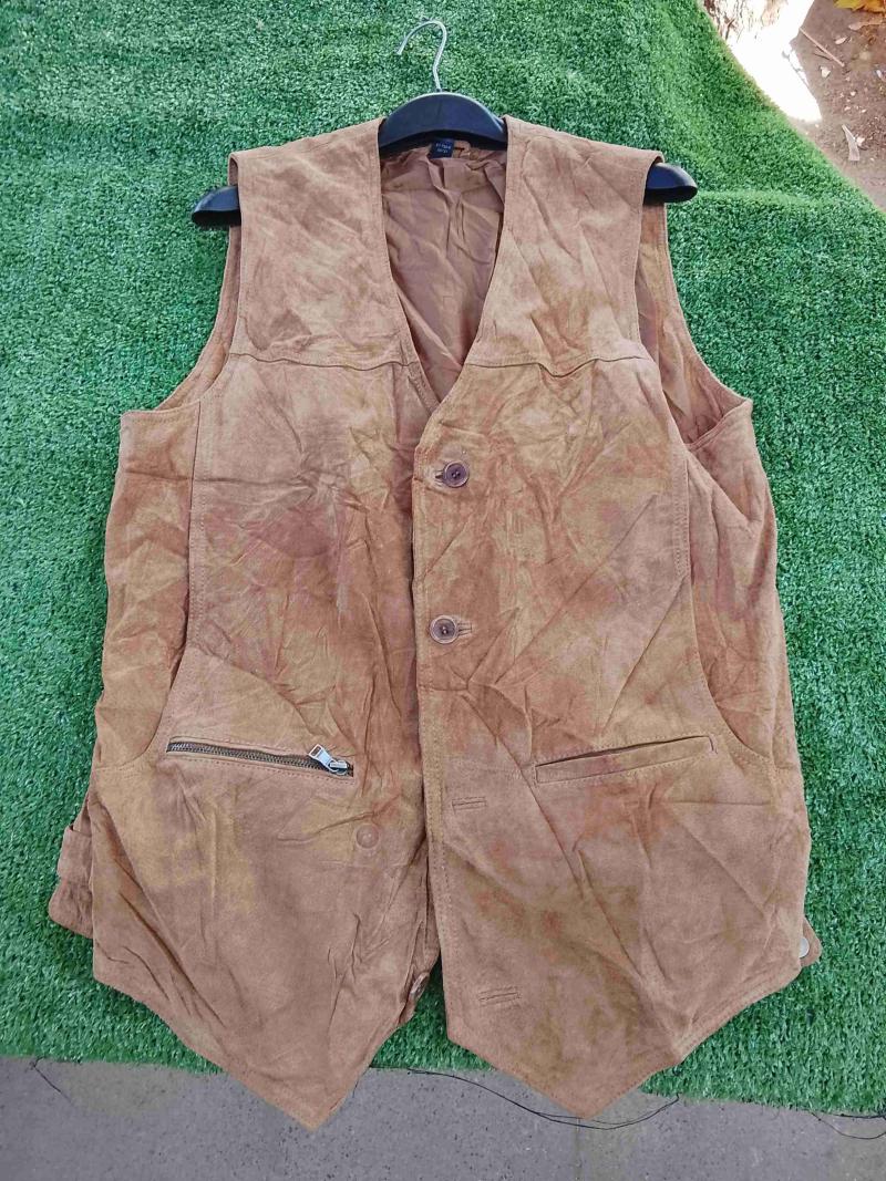 Vest gamuza cafe M