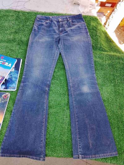 Jeans acampanados azules Levis - miniatura 1