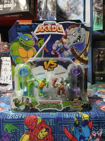 Pack miniaturas Akedo Tortugas Ninja - miniatura 1