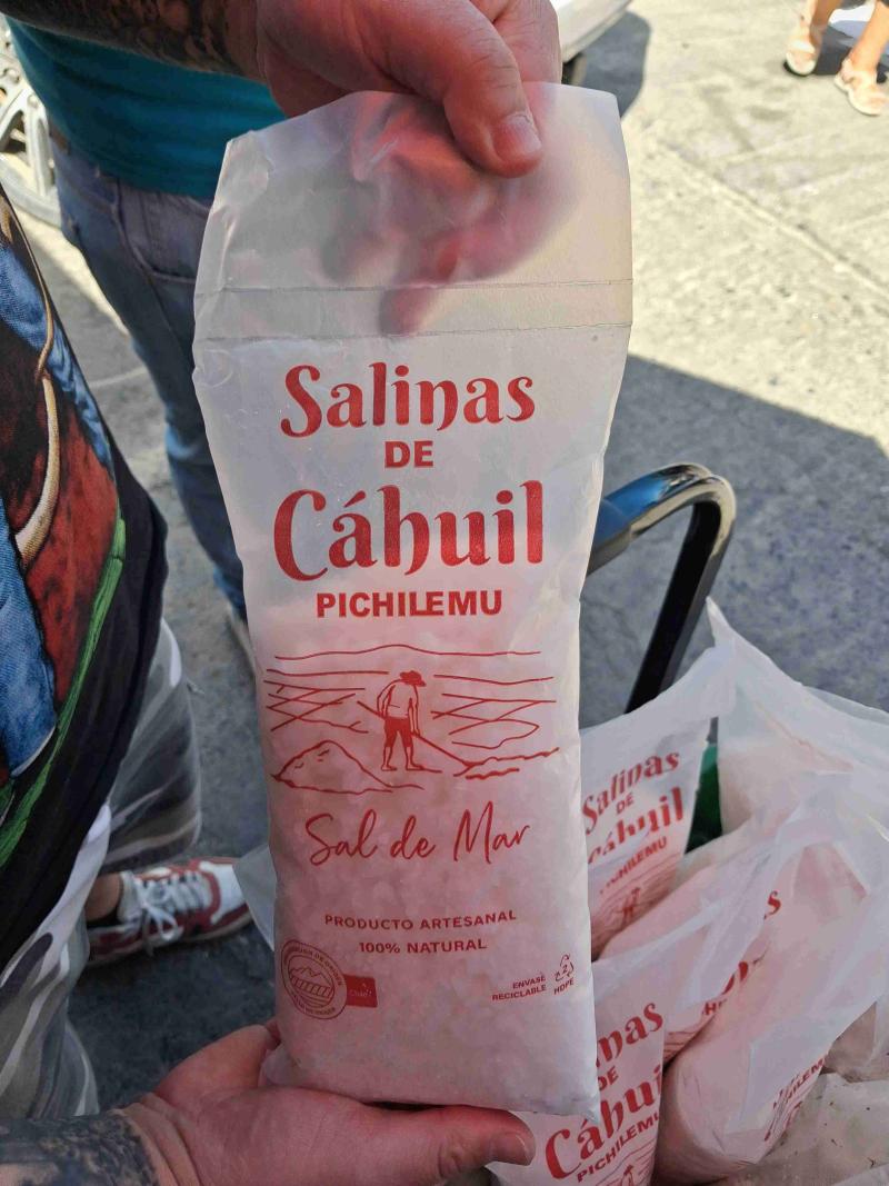 Sal de mar de Cáhuil