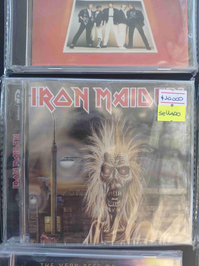 CD Iron Maiden sellado