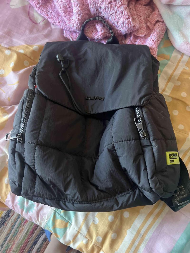 Mochila negra Bubba acolchada