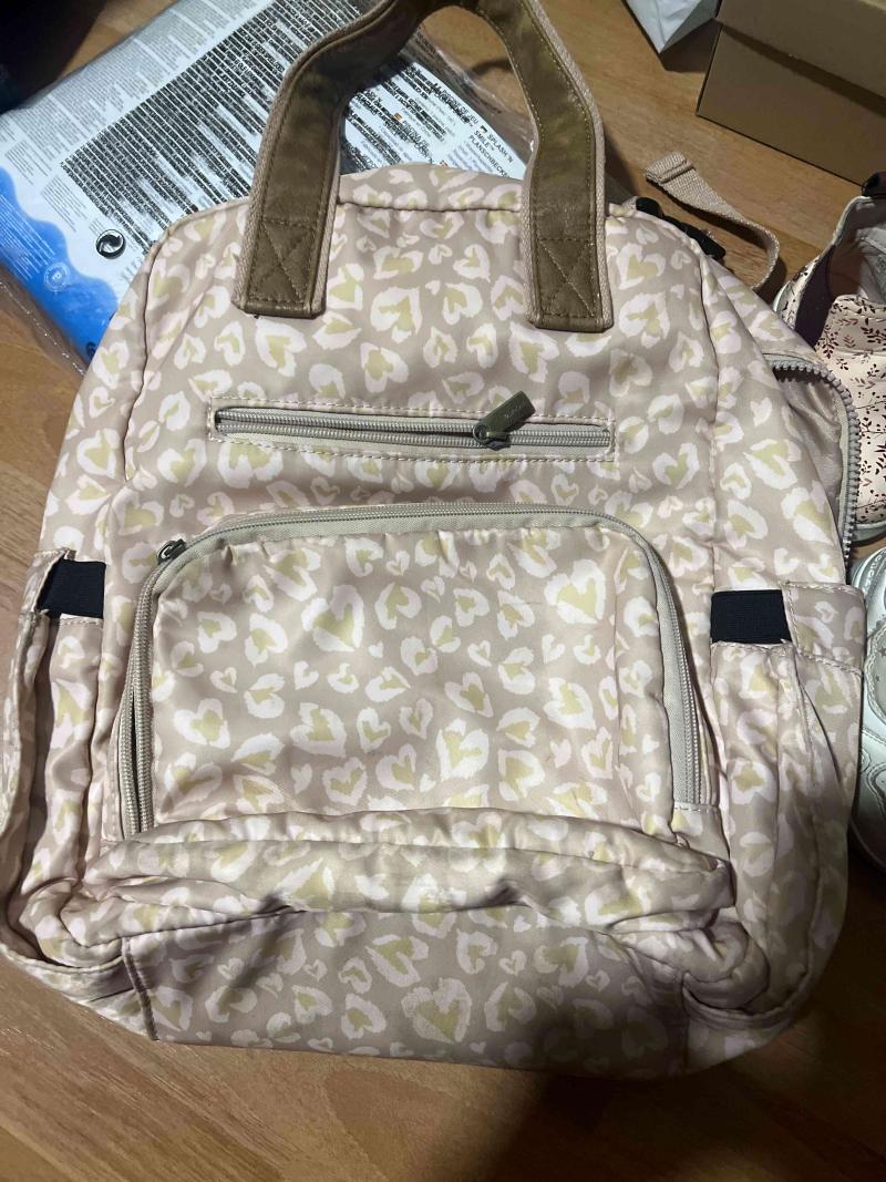 Mochila estampado animal print