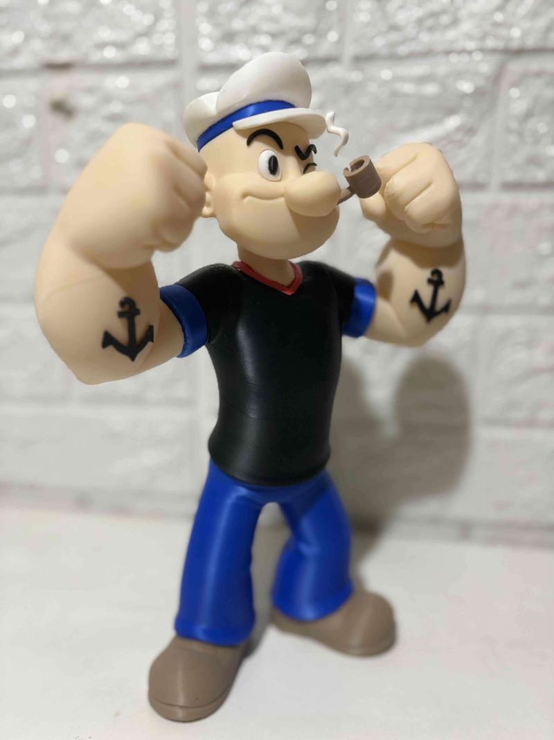 Figura de popeye el marino Impresion 3D - 2