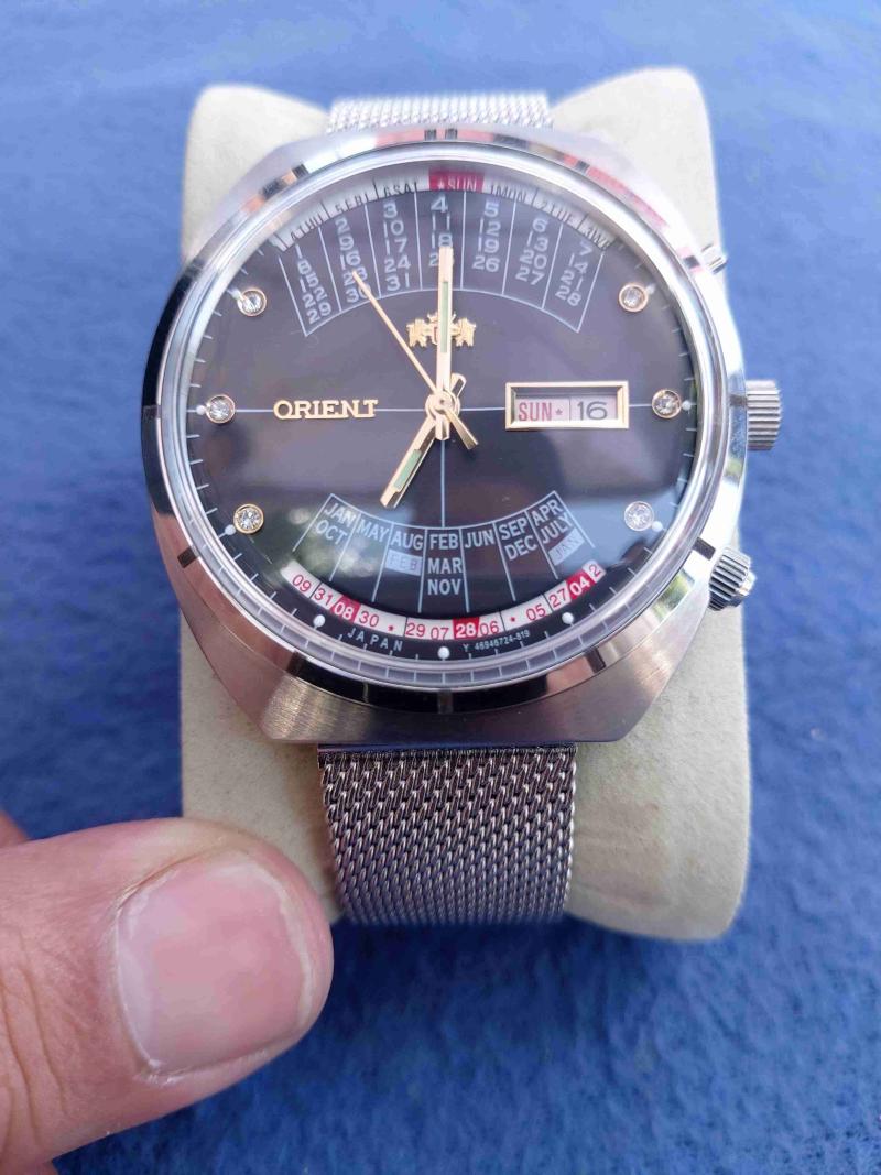 Reloj Orient de malla acero - 2