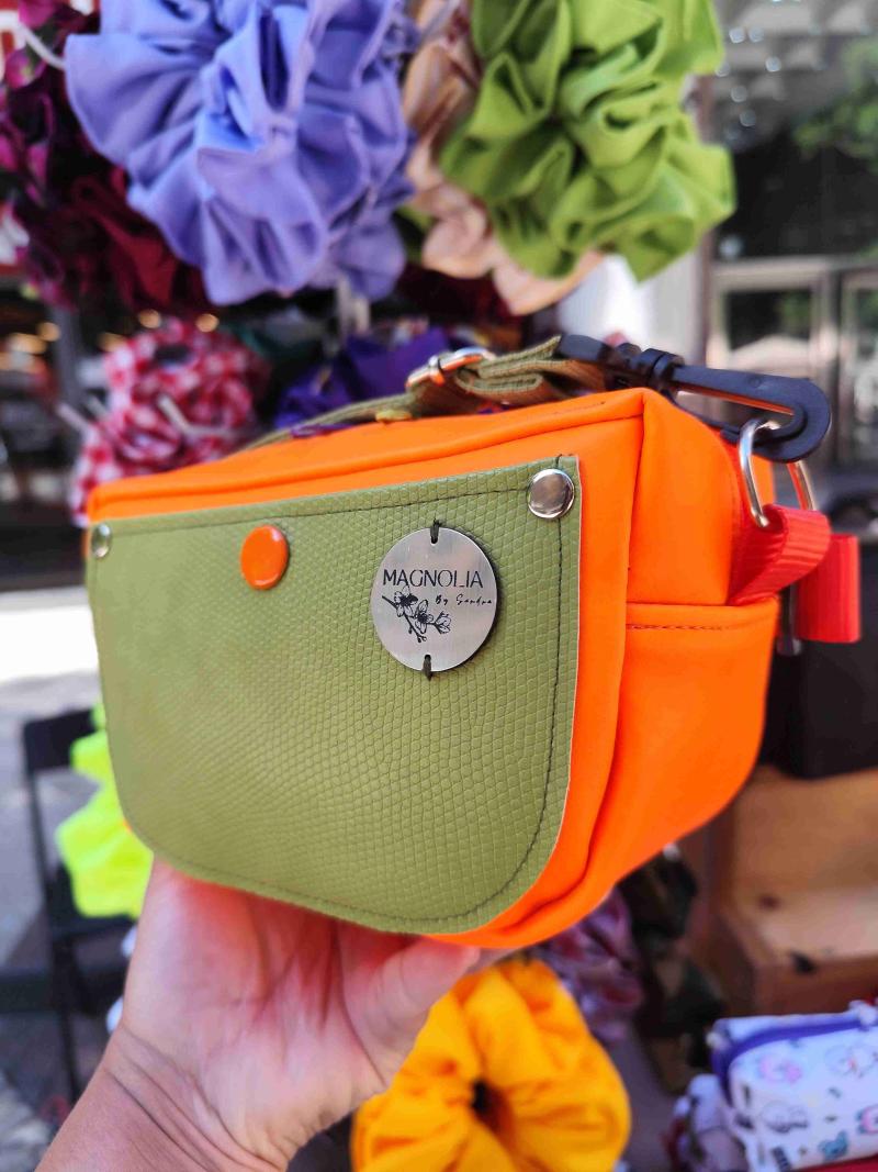 Carterita -Banano verde y naranja Magnolia