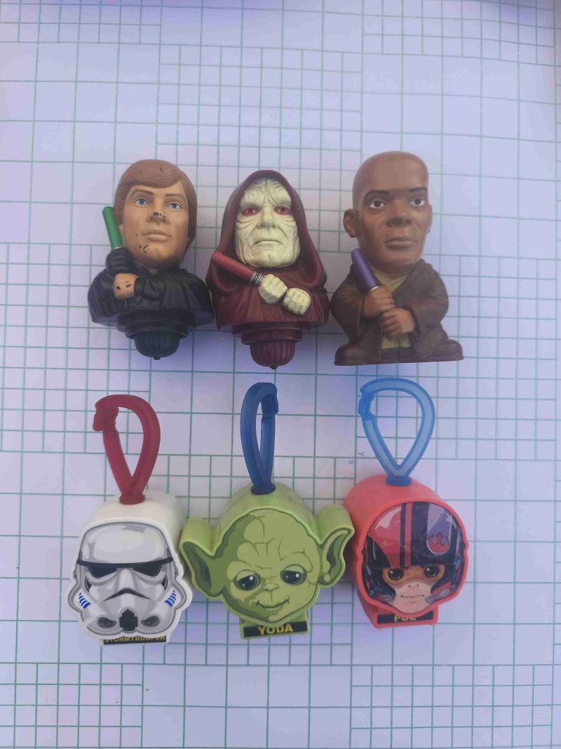 Star Wars - chips commtech y figuras varias - 5