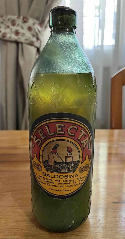 Botella antigua Selecta Baldosina - miniatura 1