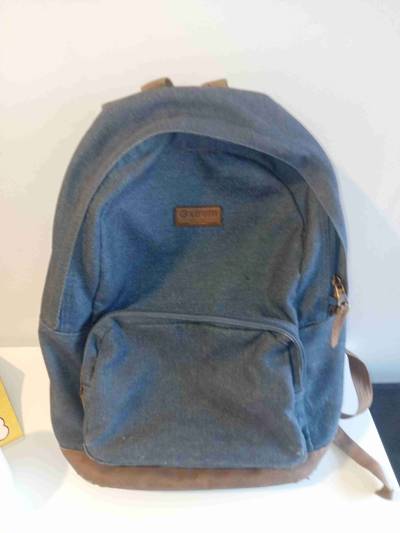 Mochila azul de tela Xtrem - miniatura 1