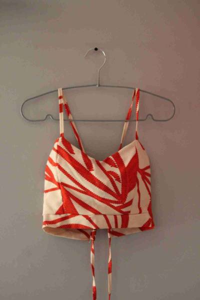 Conjunto top y falda brasileño - miniatura 2