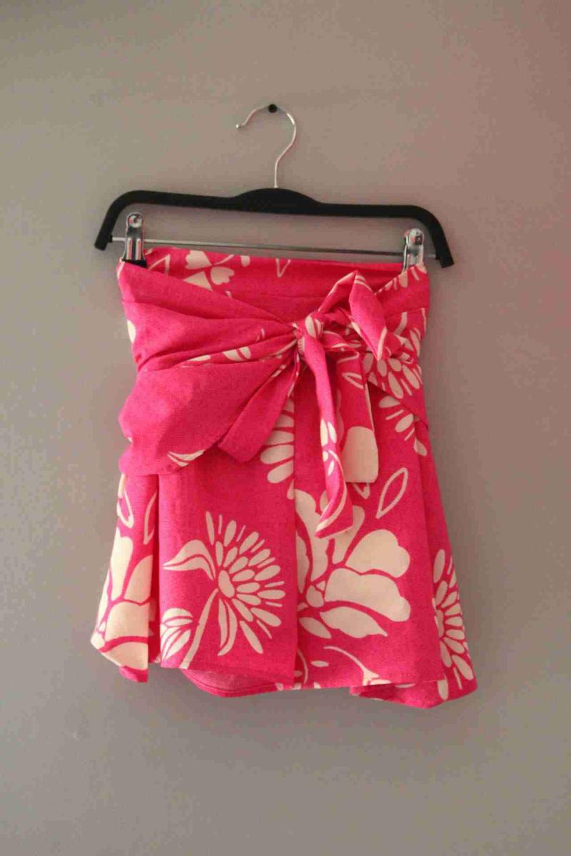Conjunto top y falda rosa brasileño - 4