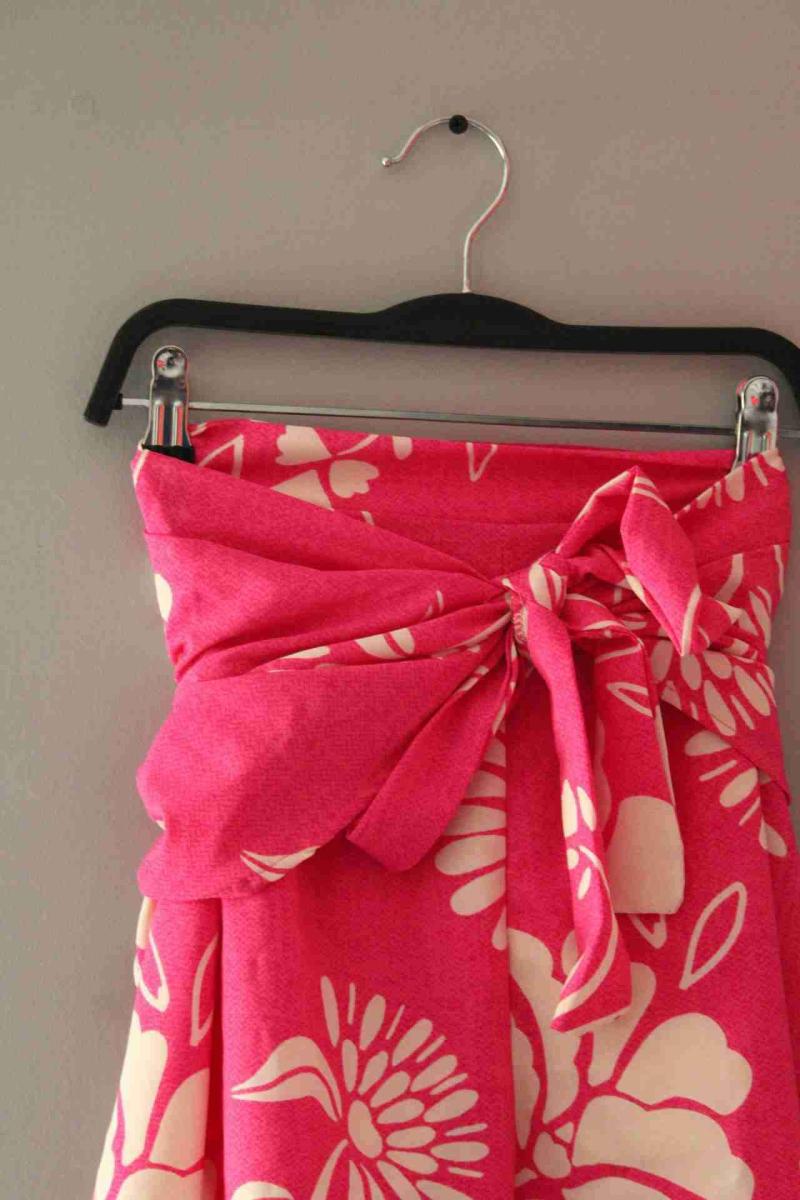 Conjunto top y falda rosa brasileño - 5