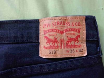 Jeans Levi's originales negros - miniatura 2