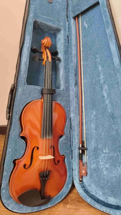 Violín 3/4  con estuche y arco - miniatura 1