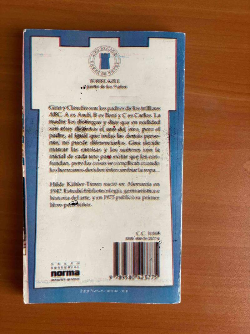 Libro Aventuras de los Trillizos ABC - 2