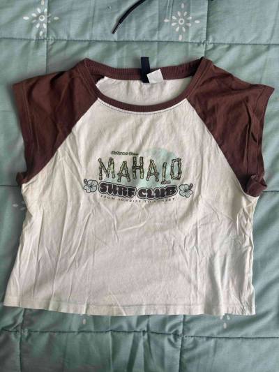 Polera Mahalo Surf Club beige - miniatura 1